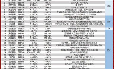 半導體企業(yè)Q1大考！誰是科創(chuàng)板領(lǐng)頭羊？