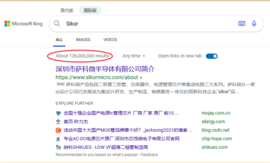 驚喜！！Slkor必應(yīng)Bing搜索索引量破1.2億！薩科微品牌國(guó)際推廣邁入新臺(tái)階！